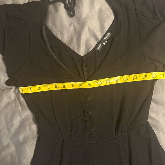 Francesca's Collections Black Long Sleeve Dress - Picture 4 of 4